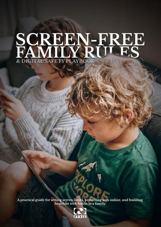 Screen-Free Family Rules & Digital Safety Playbook